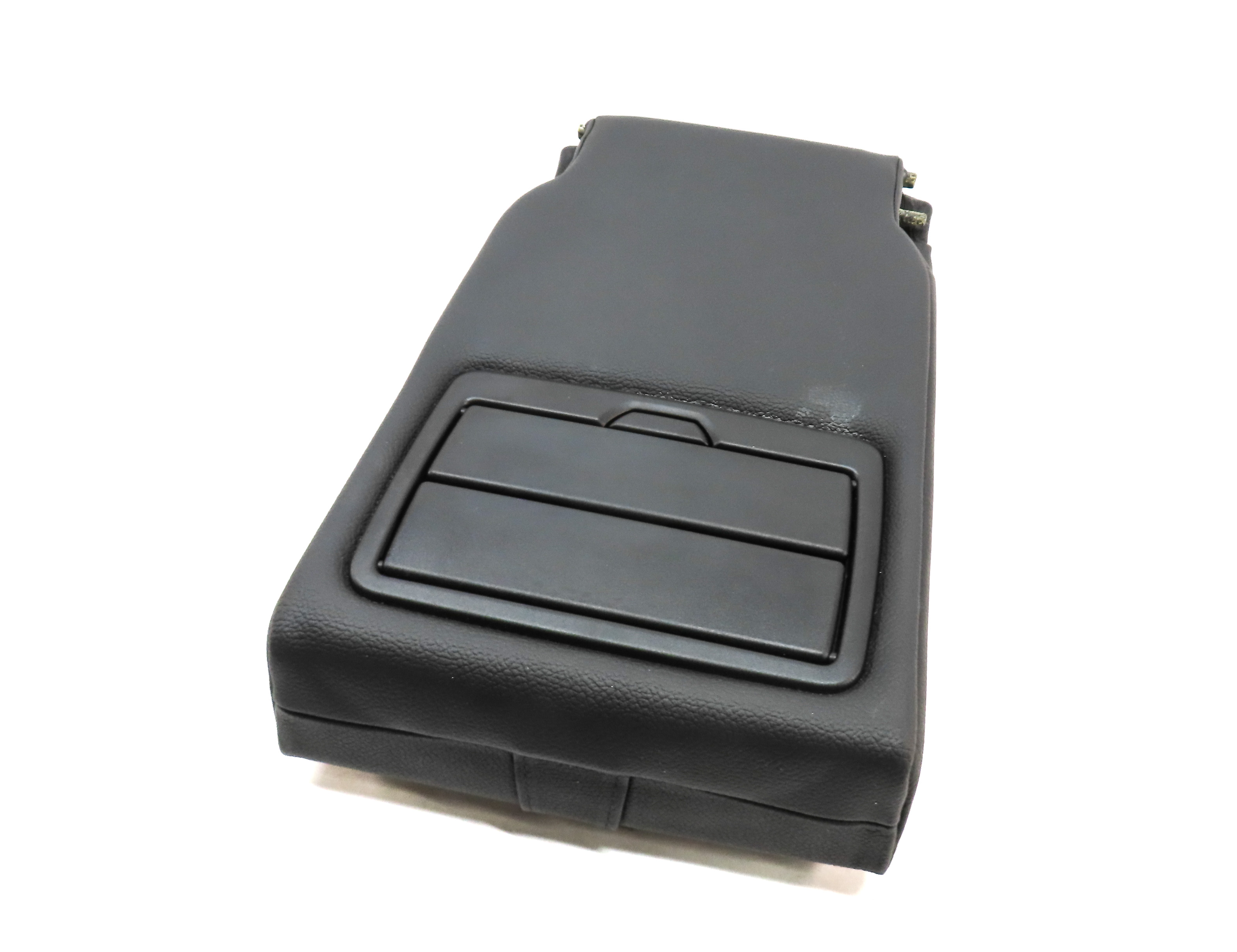 2011-2017 BMW X3 (F25) REAR SEAT CENTER CONSOLE ARMREST CUPHOLDER (Black) — exact item pictured